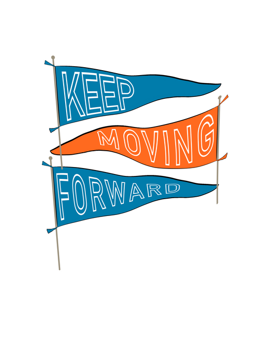 Keep Moving Forward Tattoo