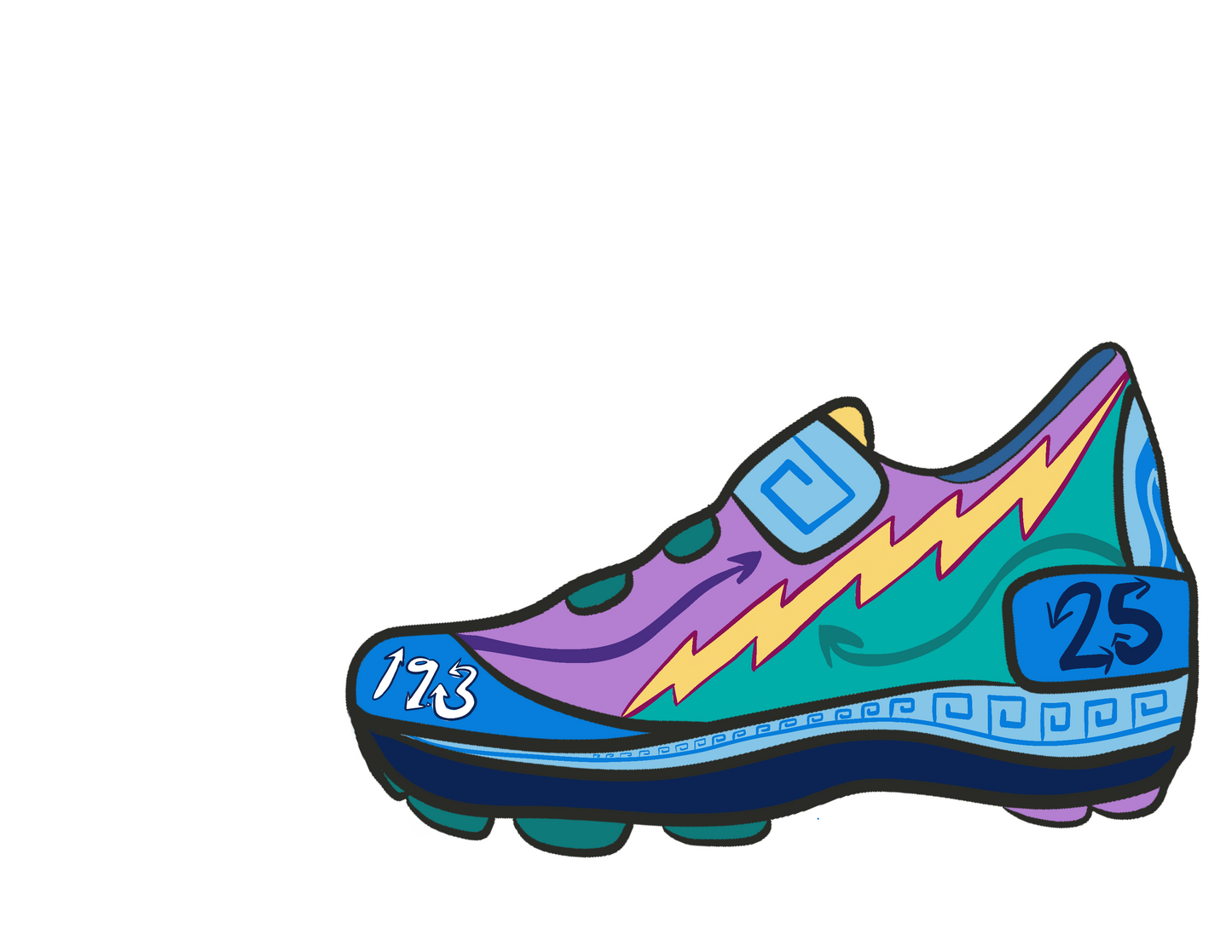 Halloween Race Weekend Shoe Tattoos