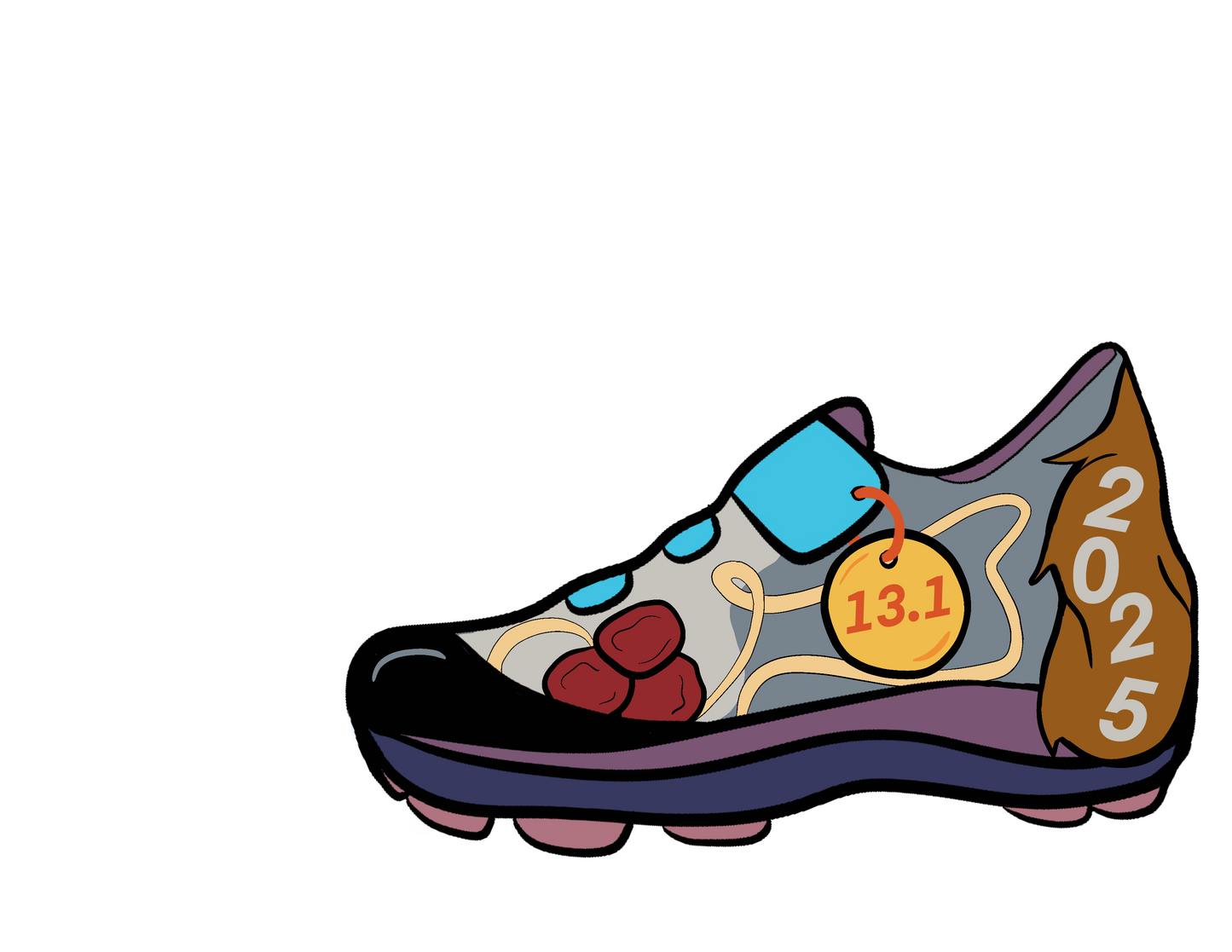 Wine & Dine Race Weekend Shoe Tattoos