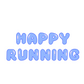 Happy Running Tattoo