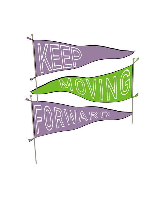 Keep Moving Forward Tattoo